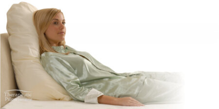 Pyramid Pillow with Pillow Slip