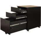 MR390B-Mobile-Pedestal-Black-Open